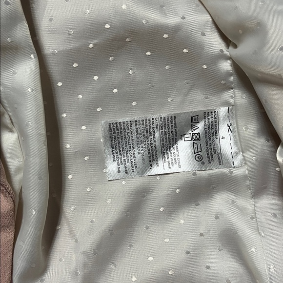 Banana Republic Light Blush Pink Single-Button Blazer - Picture 4 of 6